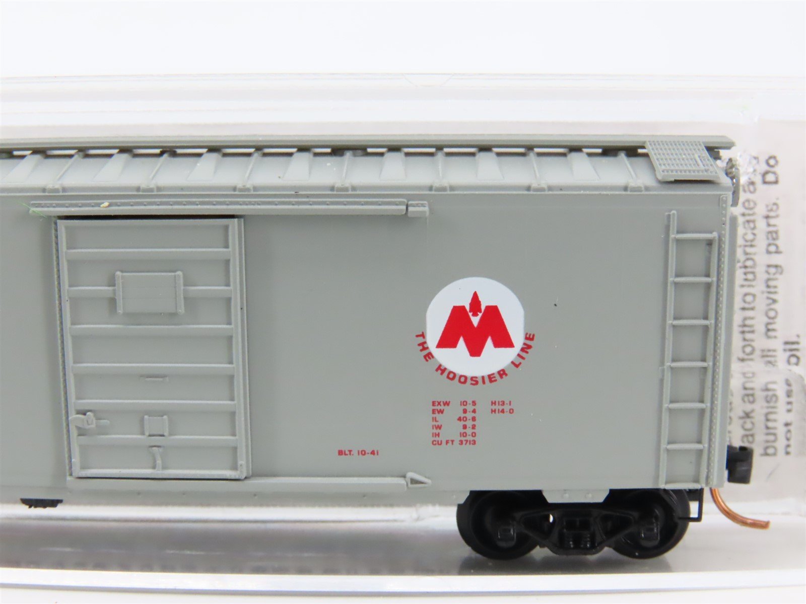 LOT of 4 N Scale Micro-Trains MTL NH/FP/CIL/IC Flatcar & 40' Boxcars