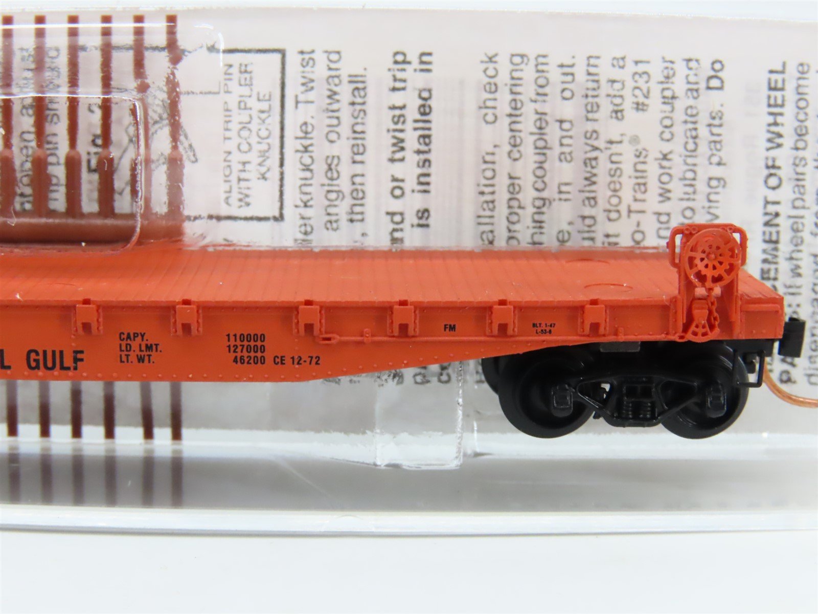 LOT of 4 N Scale Micro-Trains MTL NH/FP/CIL/IC Flatcar & 40' Boxcars