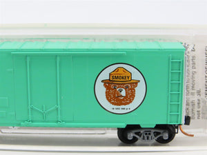LOT of 4 N Scale Micro-Trains MTL NH/FP/CIL/IC Flatcar & 40' Boxcars