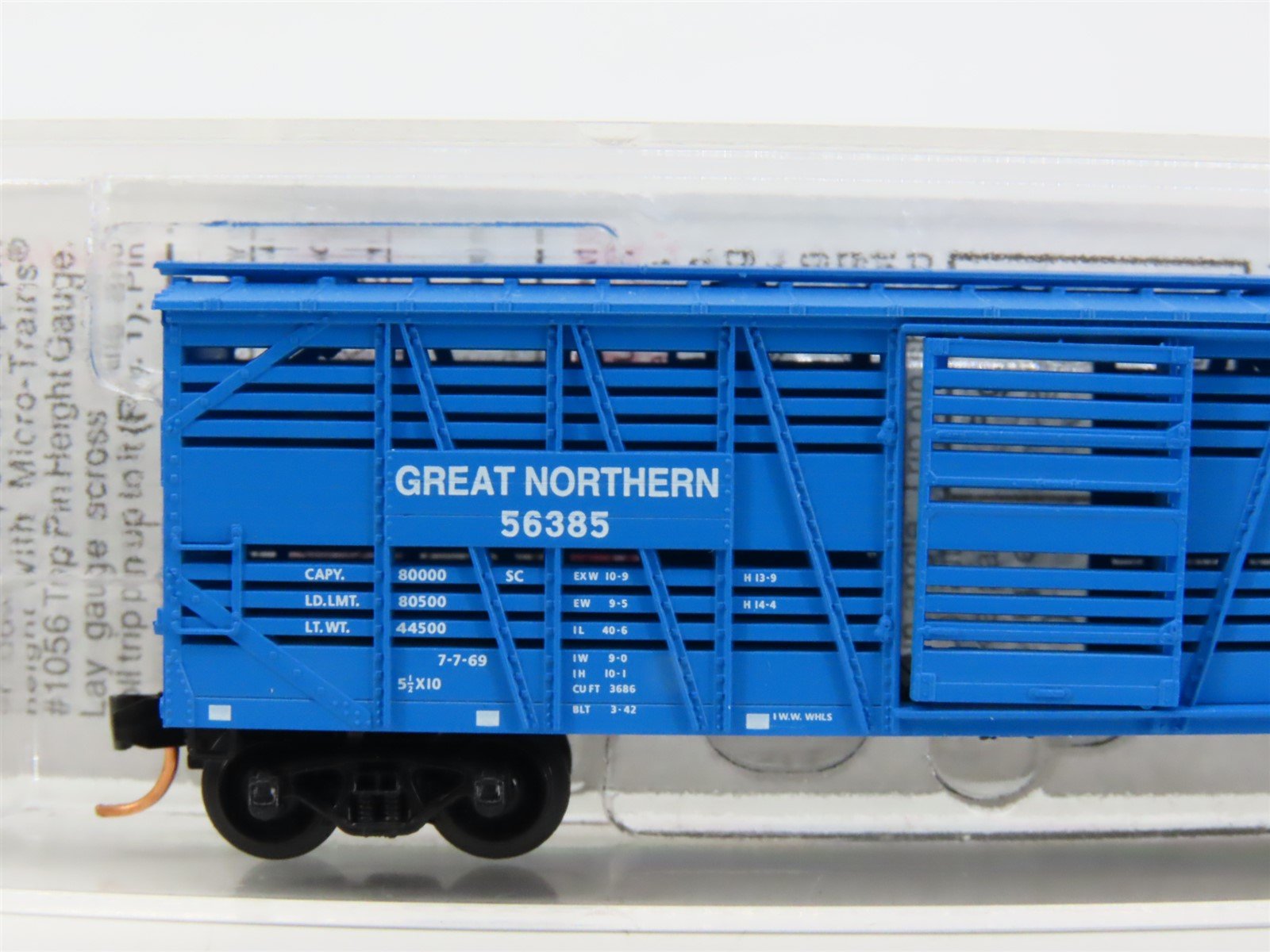 LOT of 4 N Scale Micro-Trains MTL NYSW/GN/URTC/Louisiana 40' Boxcars