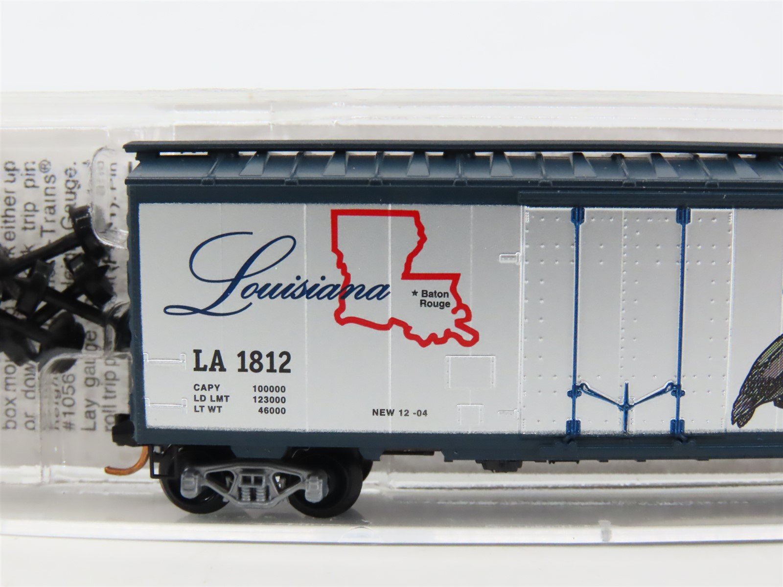 LOT of 4 N Scale Micro-Trains MTL NYSW/GN/URTC/Louisiana 40' Boxcars