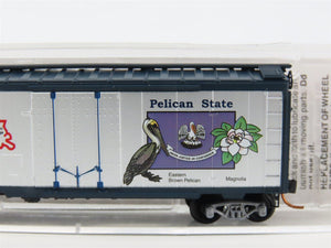 LOT of 4 N Scale Micro-Trains MTL NYSW/GN/URTC/Louisiana 40' Boxcars