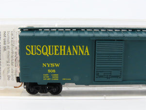 LOT of 4 N Scale Micro-Trains MTL NYSW/GN/URTC/Louisiana 40' Boxcars