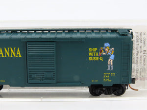 LOT of 4 N Scale Micro-Trains MTL NYSW/GN/URTC/Louisiana 40' Boxcars