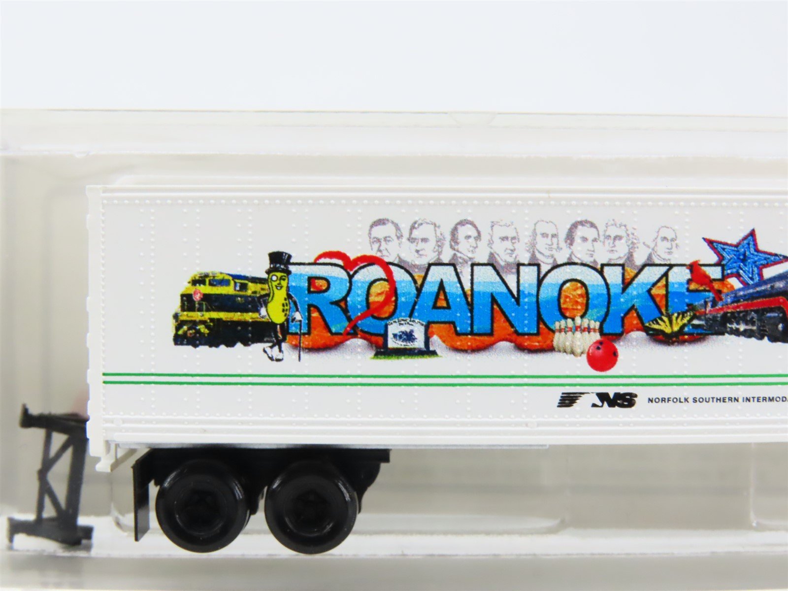 N Scale Micro-Trains MTL NSE 14-4 2014 NS Roanoke Cityscape Trailer
