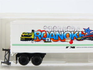 N Scale Micro-Trains MTL NSE 14-4 2014 NS Roanoke Cityscape Trailer