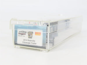 N Scale Micro-Trains MTL NSE 14-4 2014 NS Roanoke Cityscape Trailer