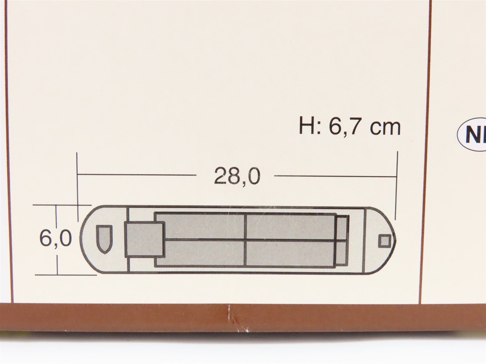 HO 1/87 Scale Faller Kit 131005 Motor Cargo Barge