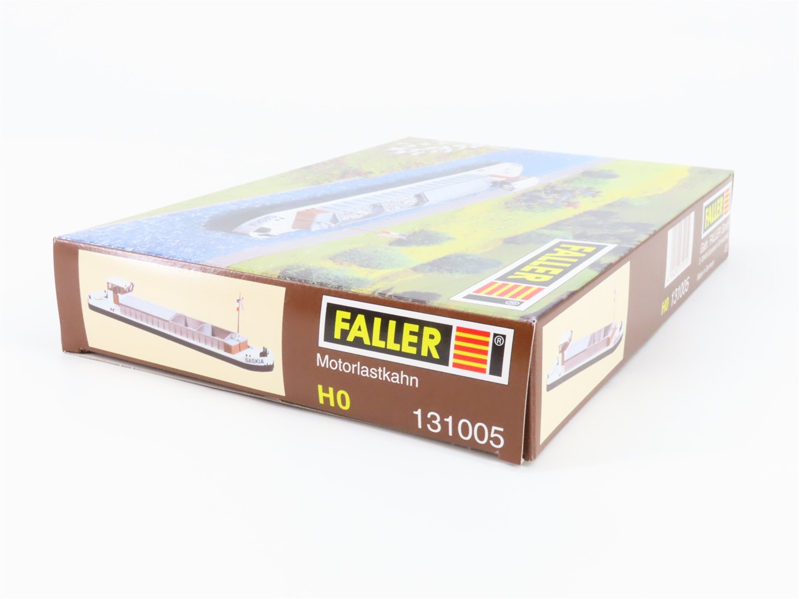 HO 1/87 Scale Faller Kit 131005 Motor Cargo Barge