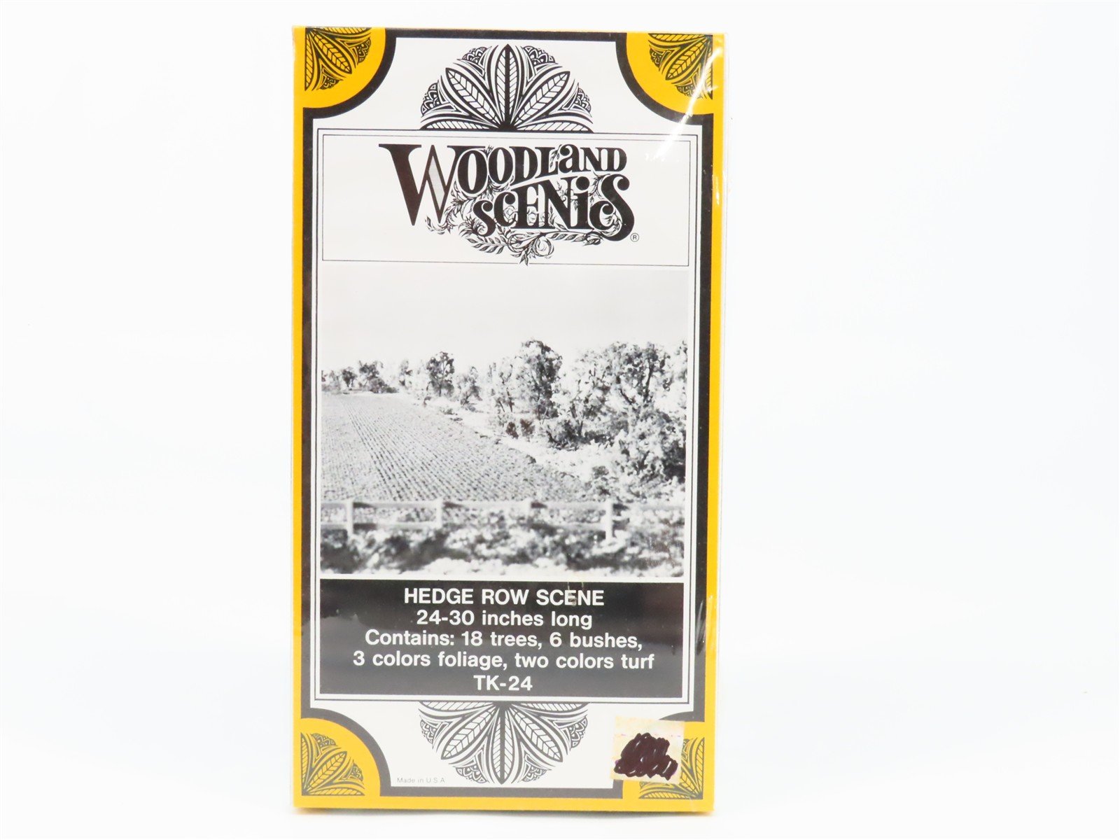 Multi-Scale Woodland Scenics Kit TK-24 Hedge Row Scene - Sealed