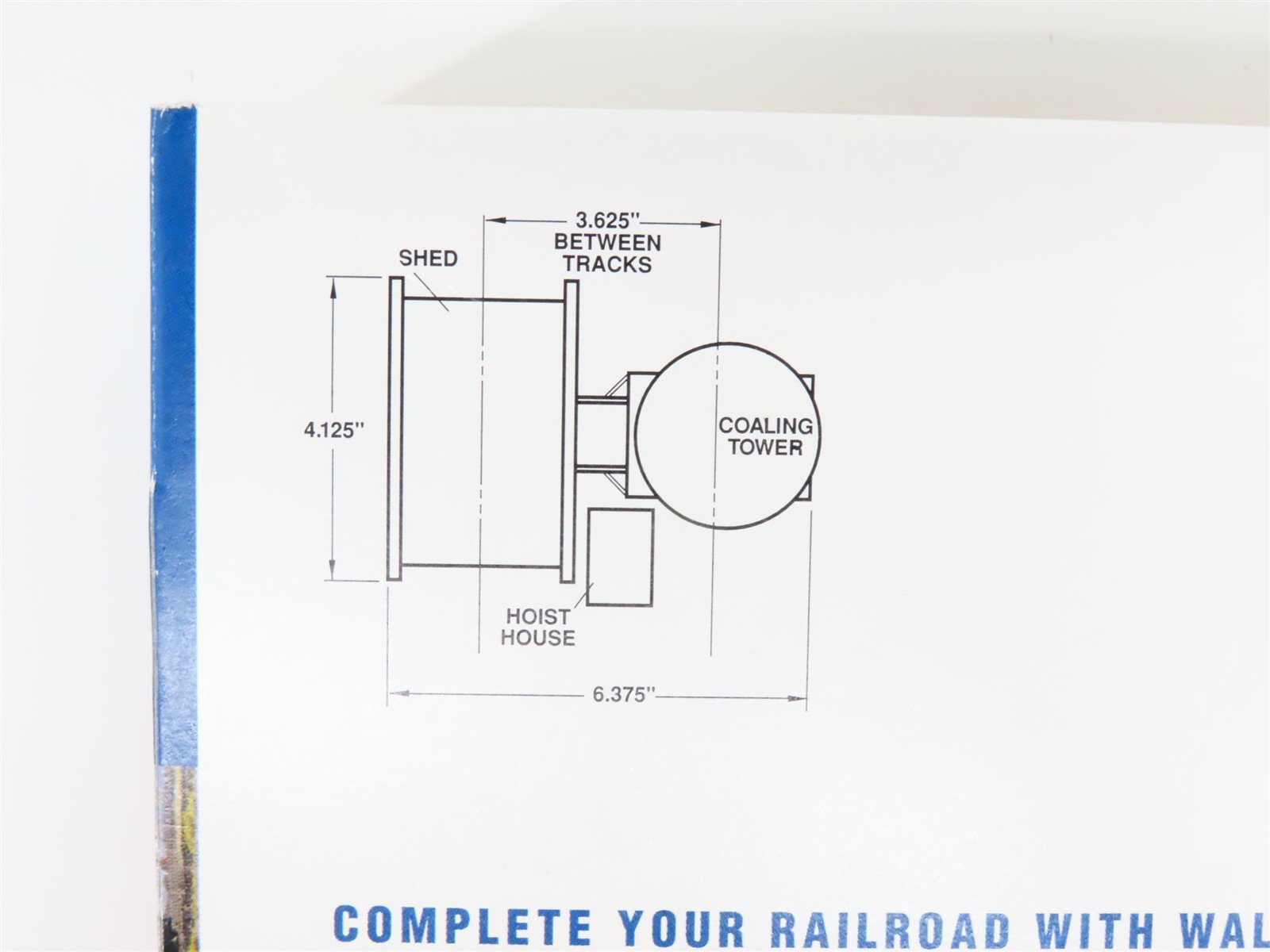 HO 1/87 Scale Walthers Cornerstone Kit 933-3042 Coaling Tower