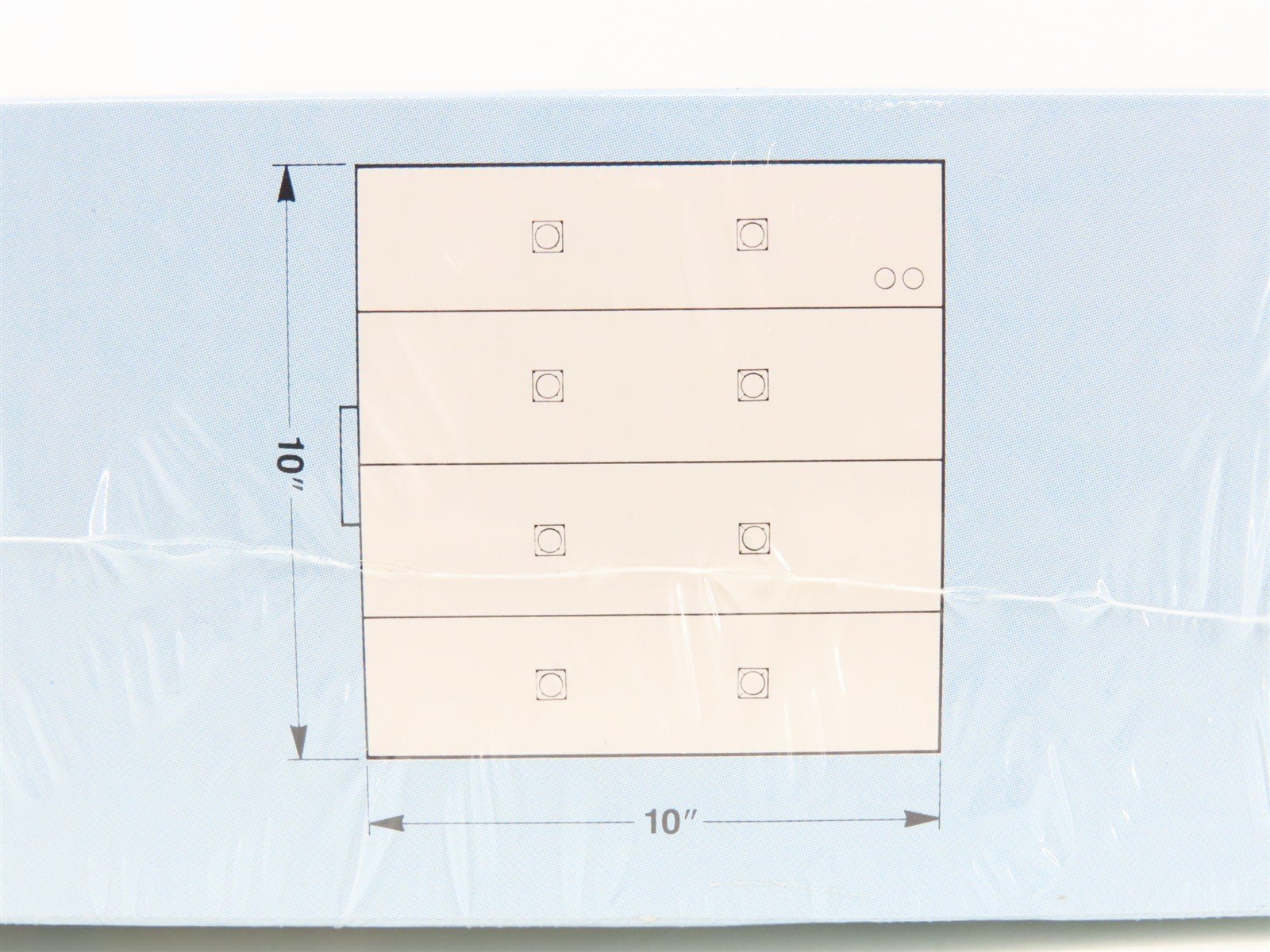 HO 1/87 Scale Walthers Cornerstone Kit 933-3016 Allied Rail Rebuilders - Sealed