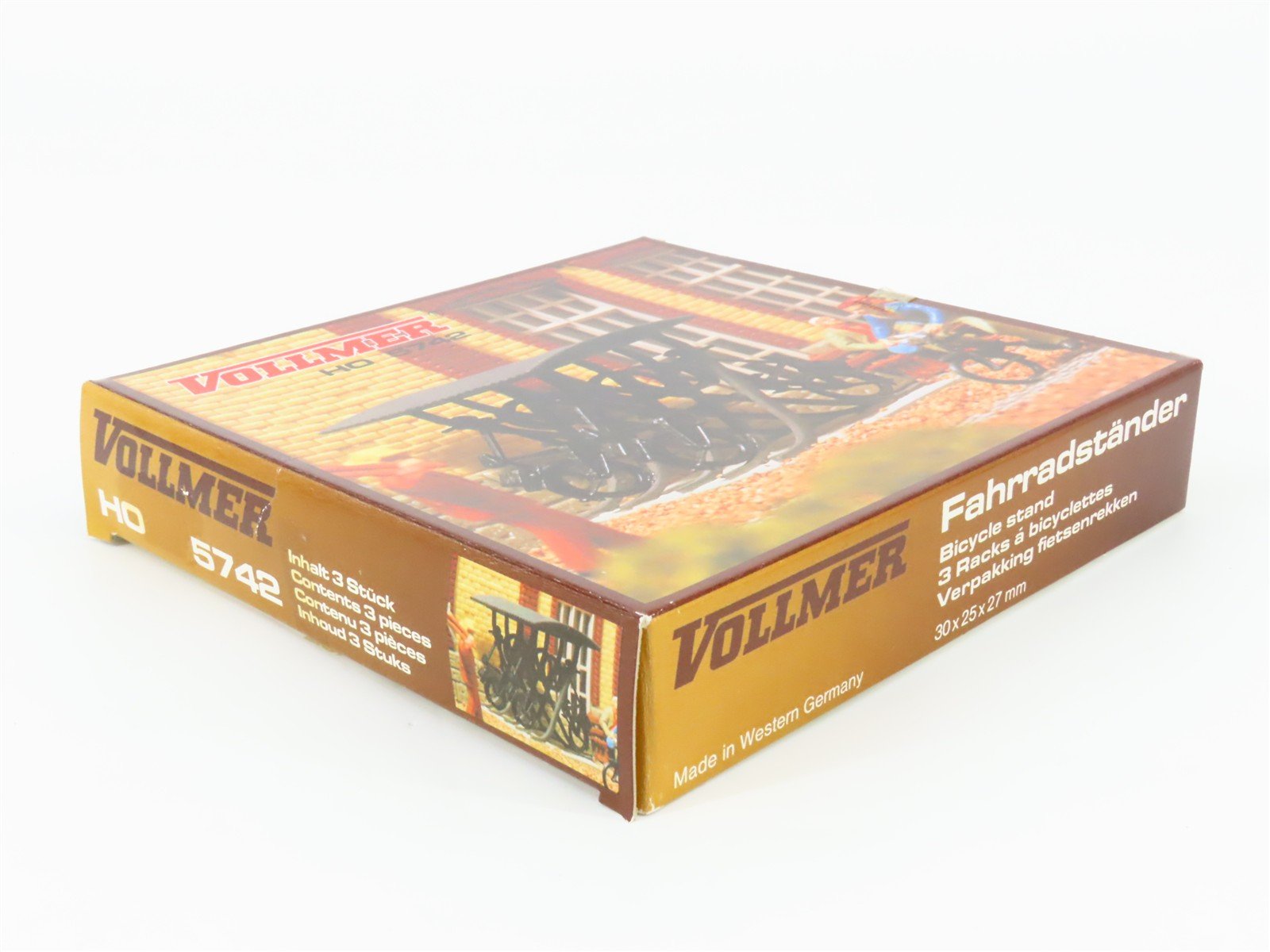 HO 1/87 Scale Vollmer Kit 5742 Three Bicycle Stands
