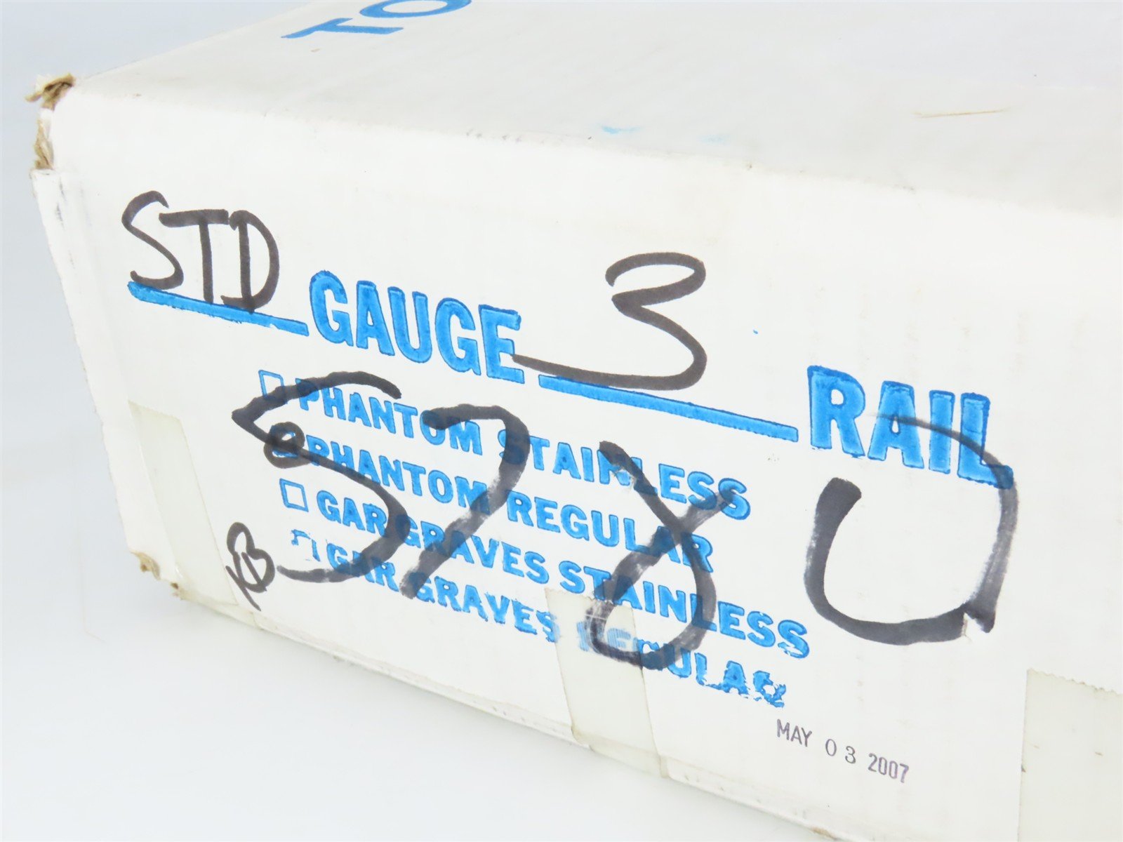 Standard Gauge 3-Rail GarGraves Phantom Regular 37