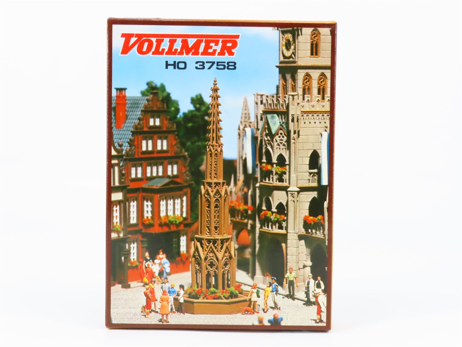 HO 1/87 Scale Vollmer Kit 3758 Historical Landmark City Fountain