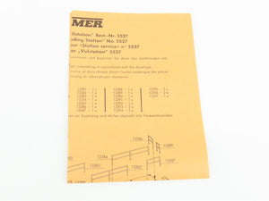 HO 1/87 Scale Vollmer Kit 5527 Oil Loading Station