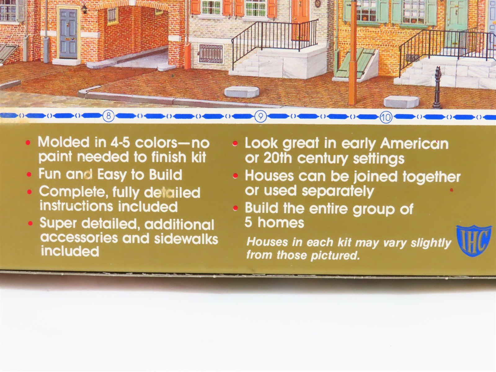 HO 1/87 Scale IHC Your Town USA Homes of Yesterday & Today Kit 100-8 Townhouse