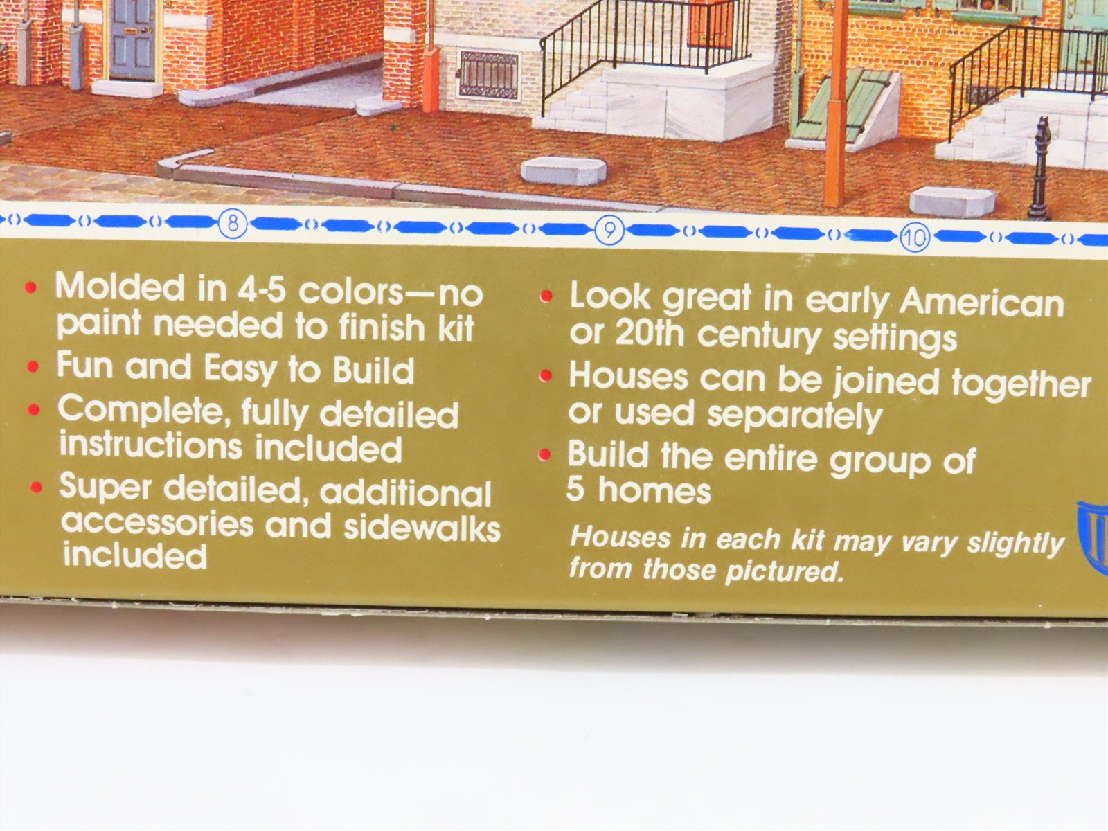 HO 1/87 Scale IHC Your Town USA Homes of Yesterday & Today Kit 100-9 Townhouse