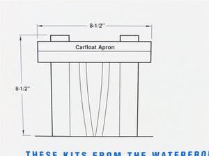 HO 1/87 Scale Walthers Cornerstone The Waterfront Kit 933-3068 Carfloat Apron