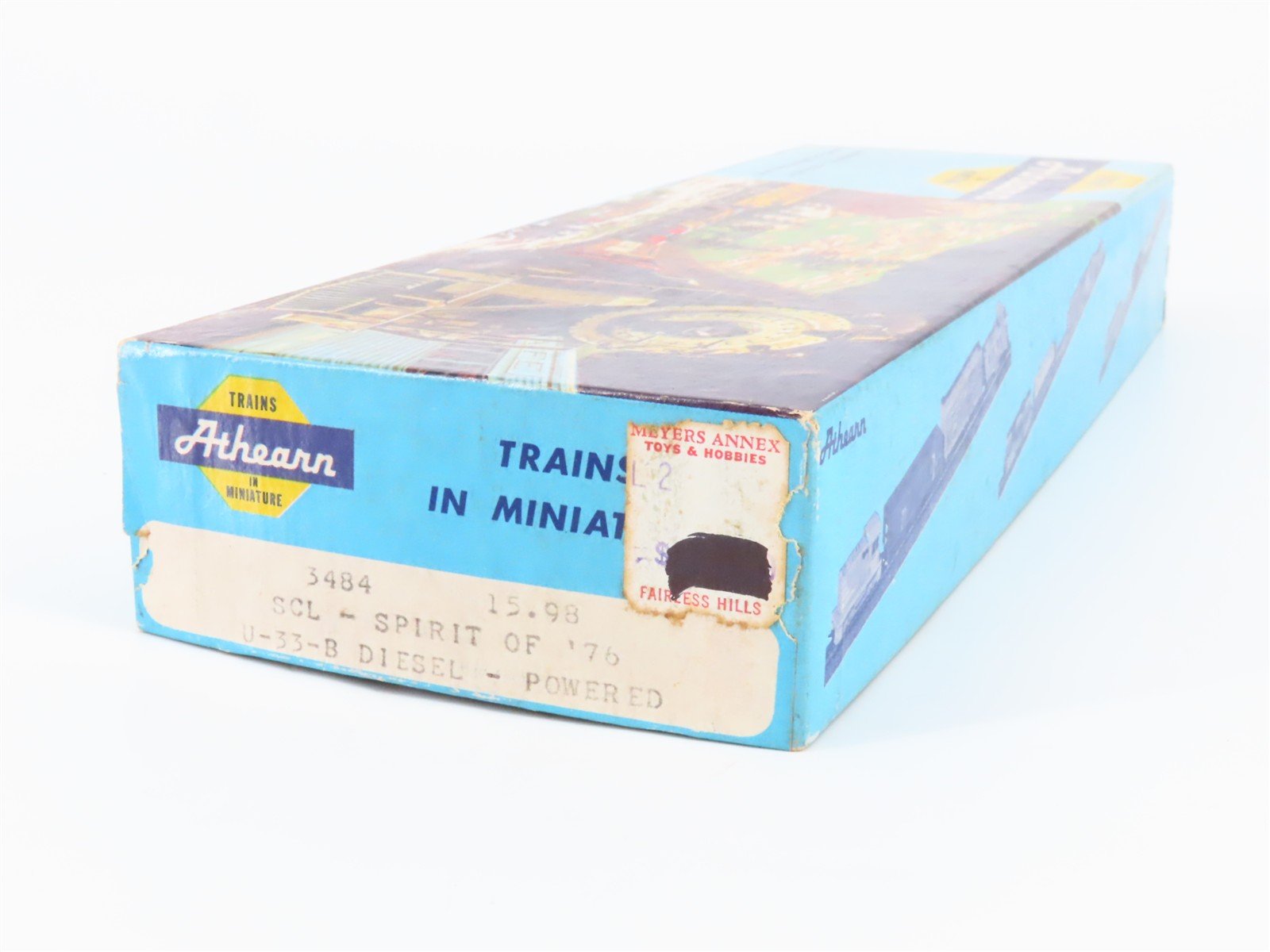 HO Scale Athearn 3484 SCL Spirit of 76' U33B Diesel Locomotive #1776