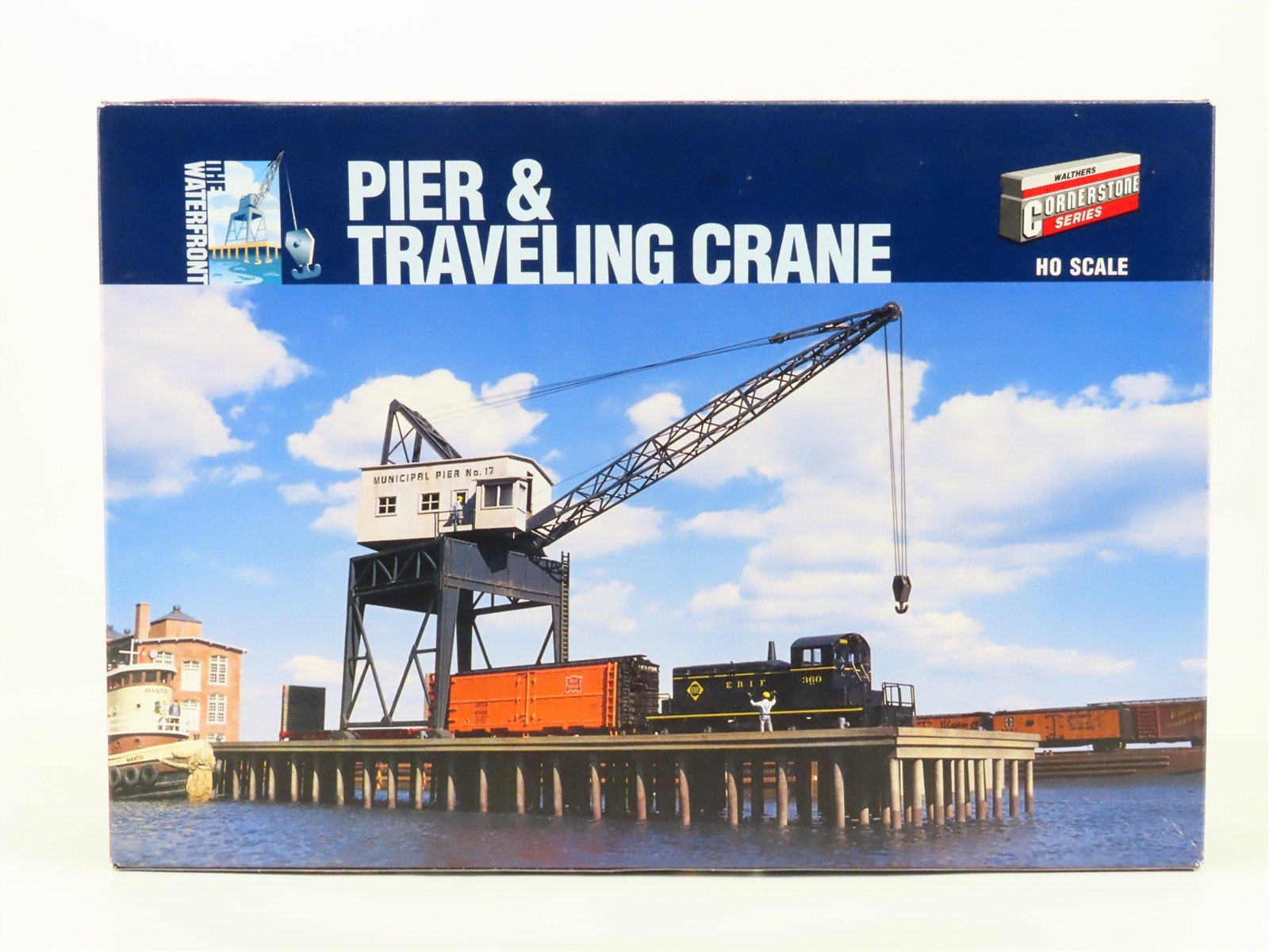 HO 1/87 Walthers Cornerstone The Waterfront Kit 933-3067 Pier & Traveling Crane