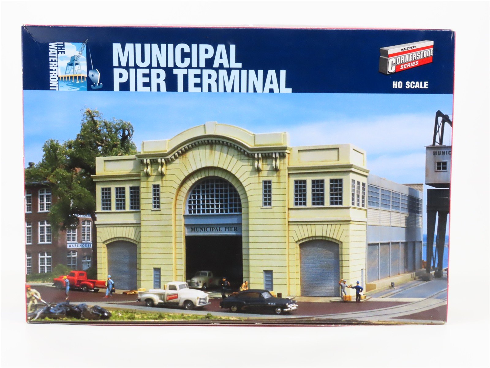 HO 1/87 Walthers Cornerstone The Waterfront Kit 933-3066 Municipal Pier Terminal