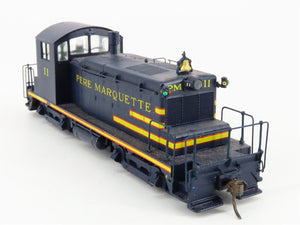 HO Scale Walthers PM Pere Marquette SW1 Diesel Locomotive #11 CUSTOM/DCC