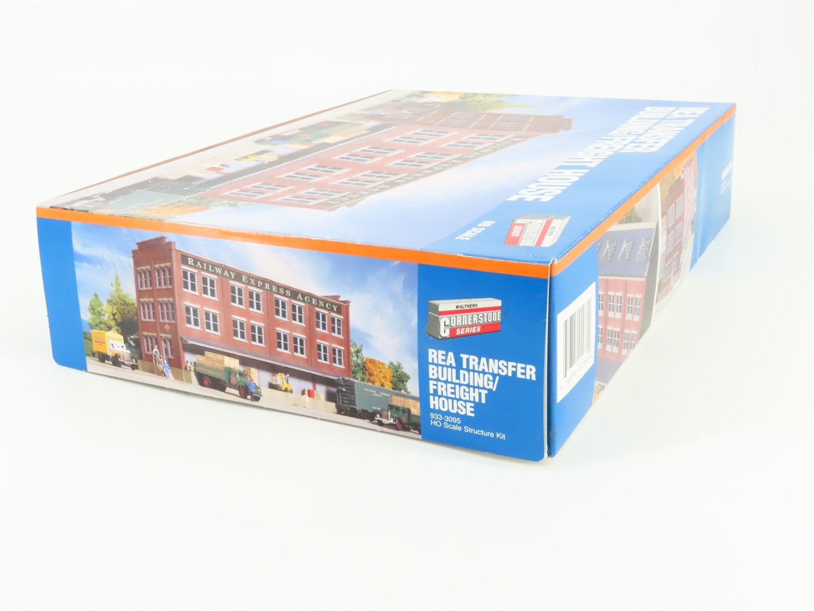 HO 1/87 Walthers Cornerstone Kit 933-3095 REA Transfer Building / Freight House