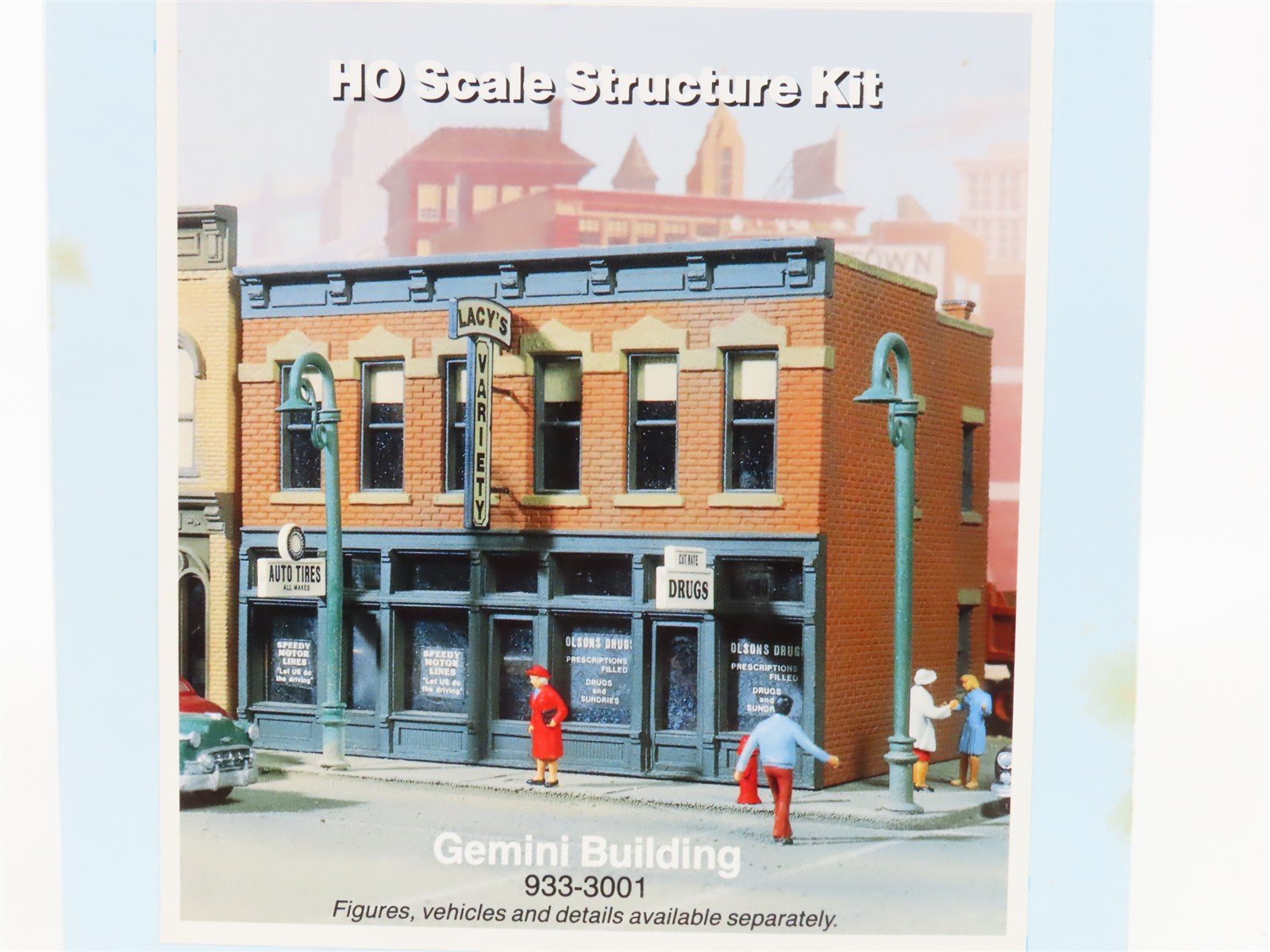 HO 1/87 Scale Walthers Cornerstone Kit 933-3001 Gemini Building