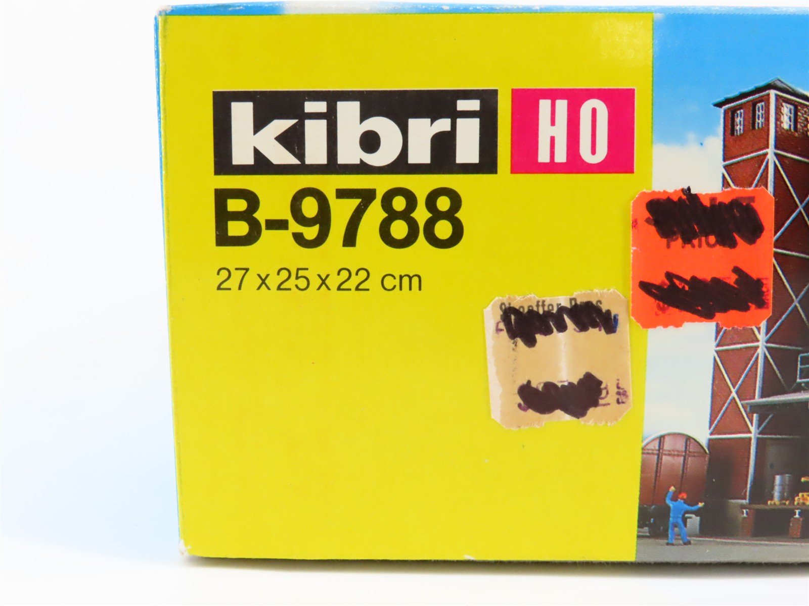 HO 1/87 Scale Kibri Kit B-9788 Factory Building