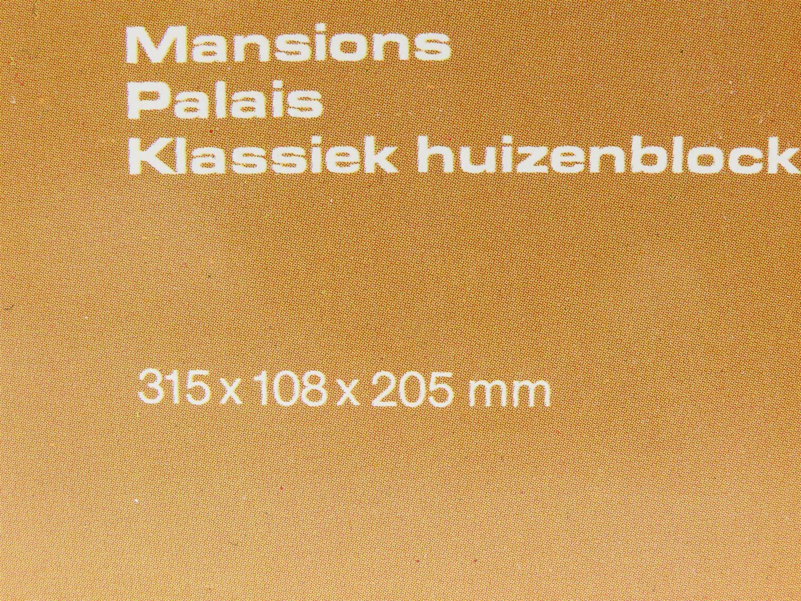 HO 1/87 Scale Vollmer Kit 3775 Palais Mansions