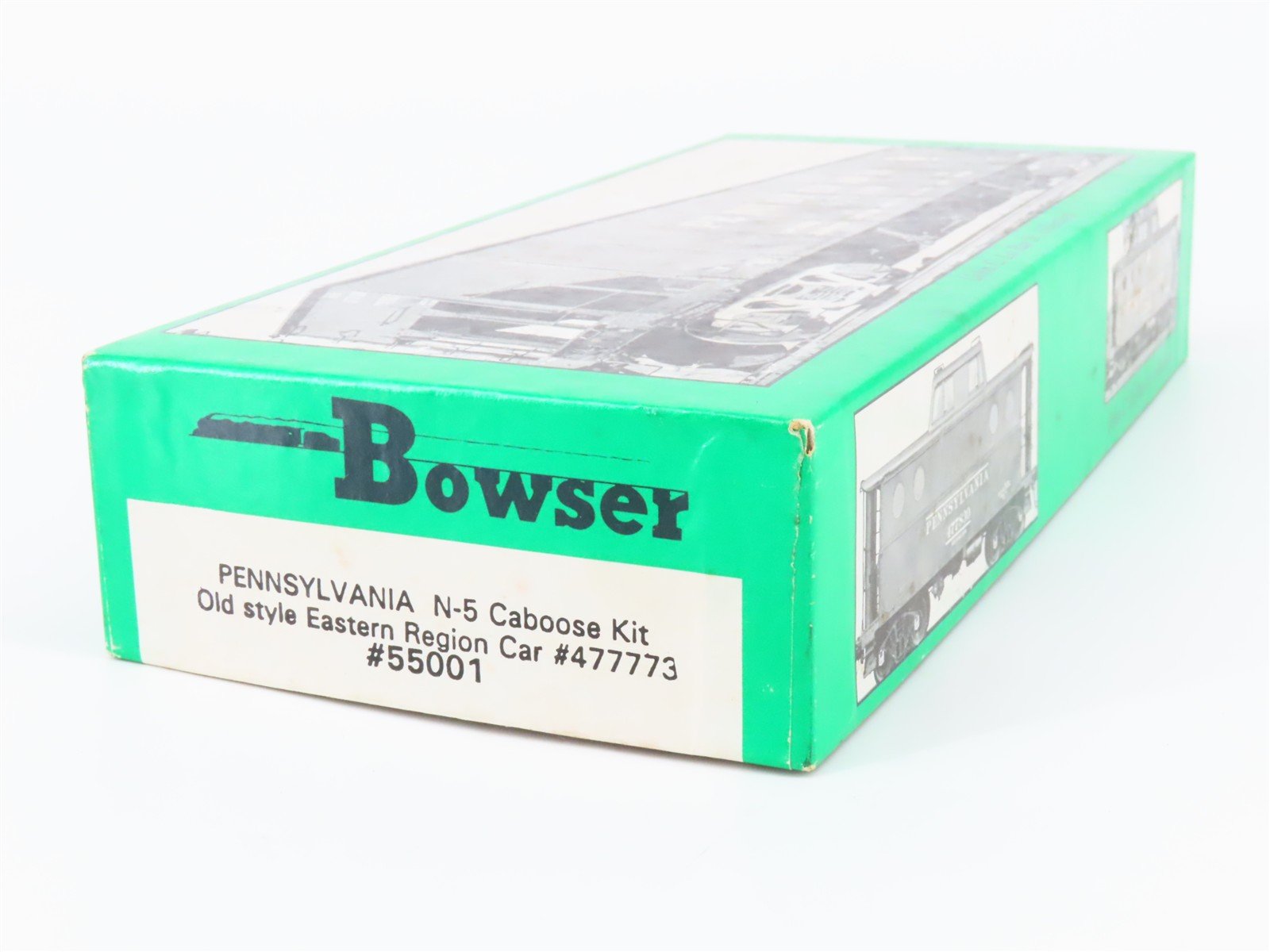 HO Scale Bowser 55001 PRR Pennsylvania N-5 Caboose #47773 Weathered