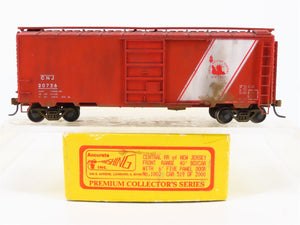 HO Scale Accurate 1002 CNJ Central of New Jersey 40' Boxcar #20726 Weathered