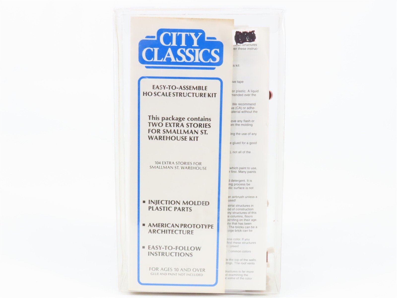HO 1/87 Scale City Classics Kit 104 Extra Stories For Smallman St Warehouse