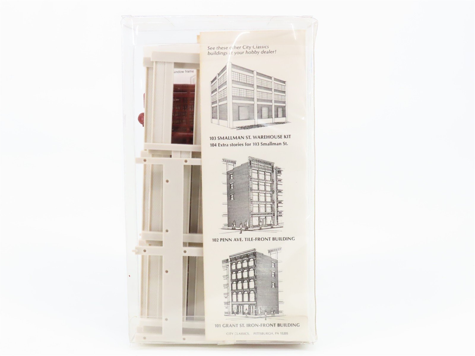 HO 1/87 Scale City Classics Kit 104 Extra Stories For Smallman St Warehouse