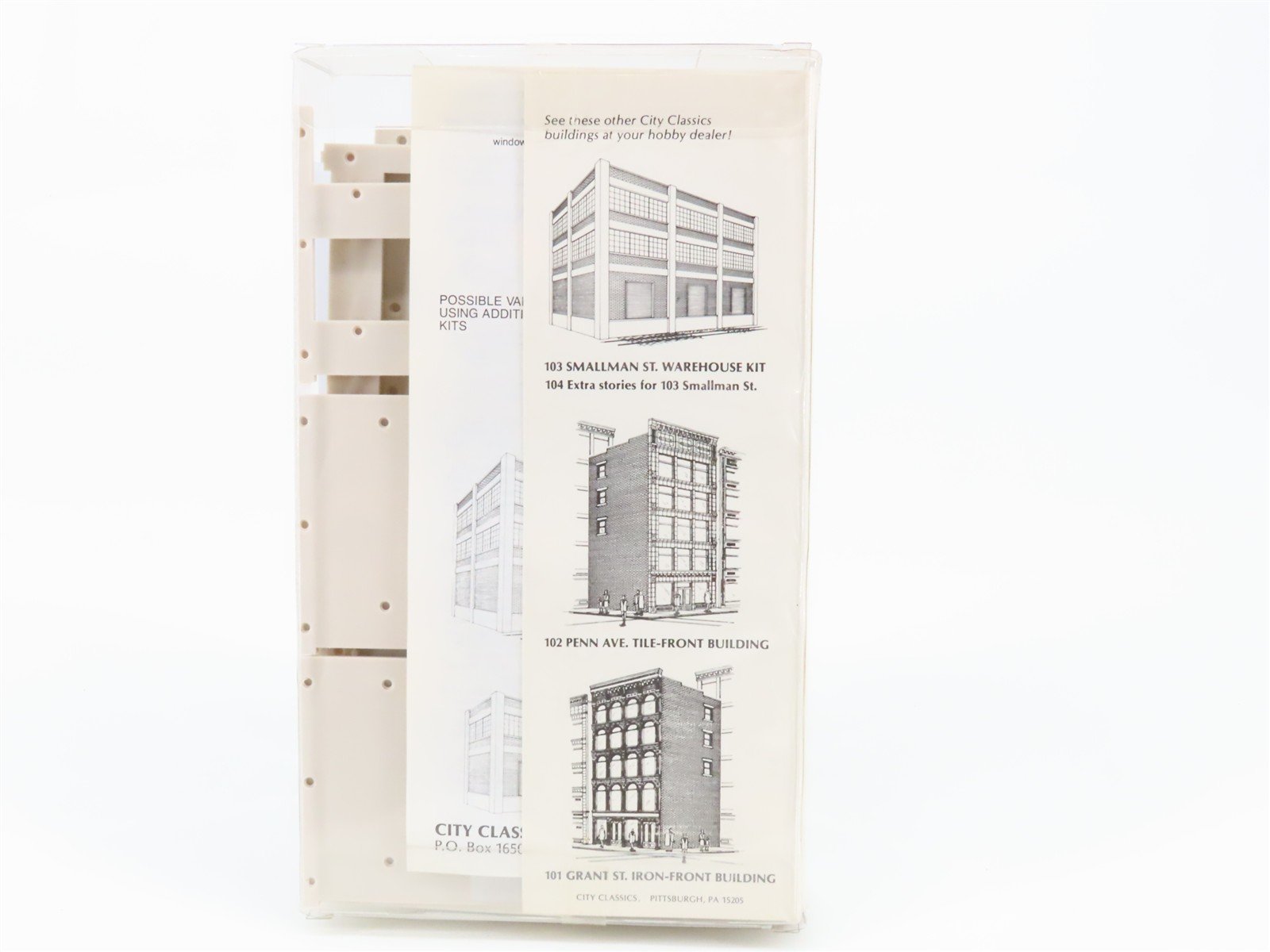 HO 1/87 Scale City Classics Kit 103 Smallman St Warehouse