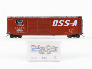HO Scale Kadee 6735 DSS&A Duluth South Shore & Atlantic 50' Boxcar #15521