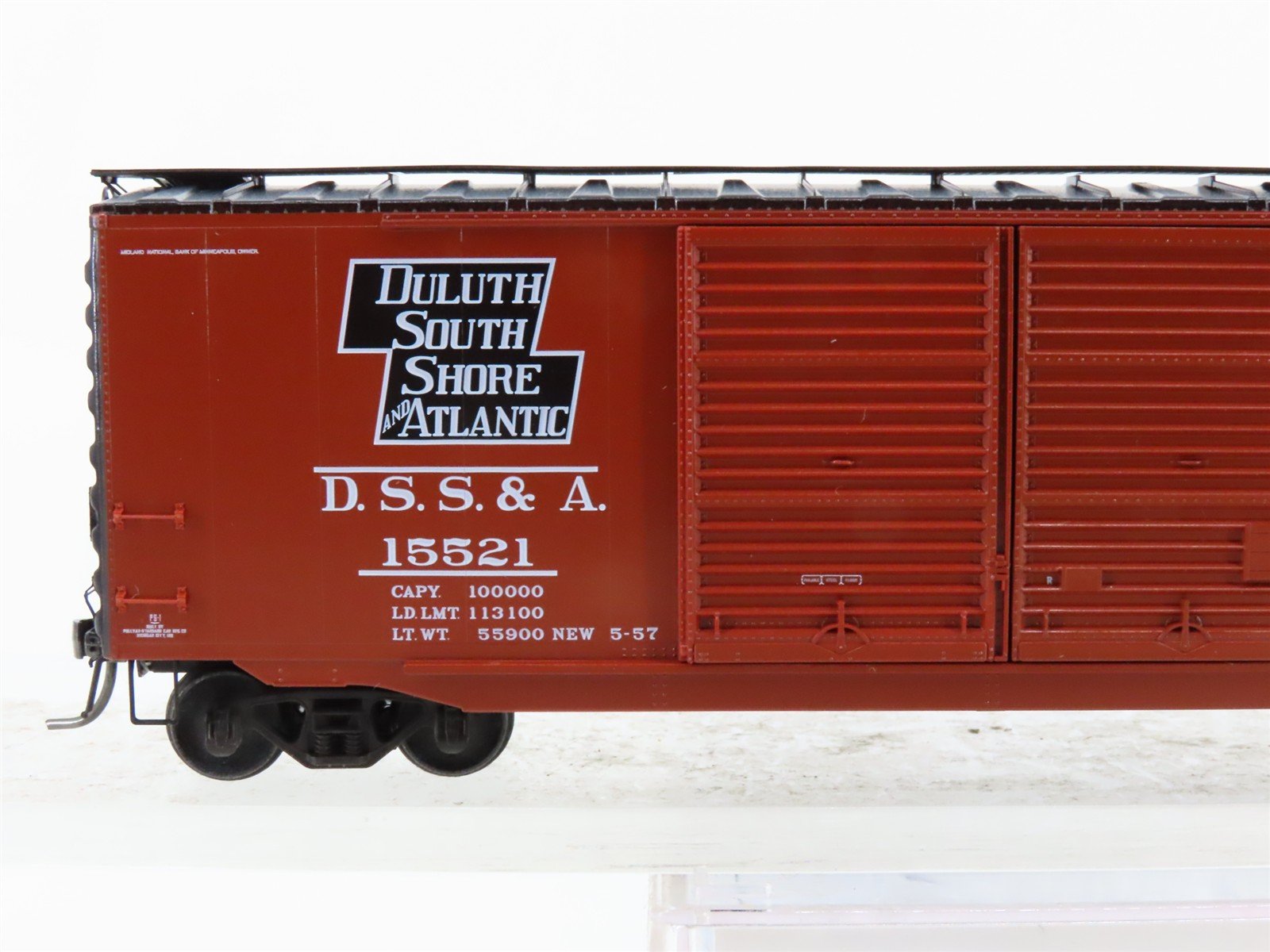 HO Scale Kadee 6735 DSS&A Duluth South Shore & Atlantic 50' Boxcar #15521
