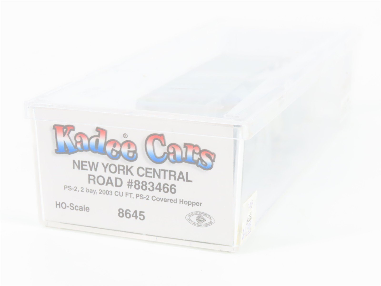 HO Scale Kadee 8645 NYC New York Central 2-Bay Covered Hopper #883466 SEALED