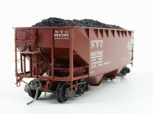 HO Scale Kadee 7033 NYC New York Central 2-Bay Open Hopper #867387 w/Coal Load