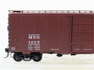 HO Scale Kadee 4021 MNS Minneapolis Northfield & Southern 40' Boxcar #1035