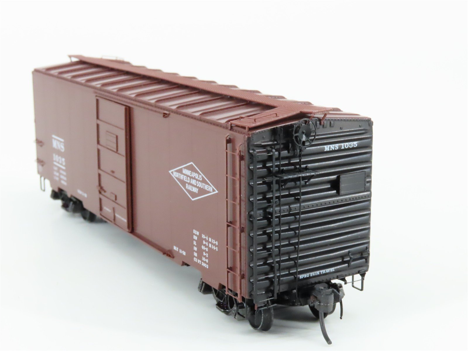 HO Scale Kadee 4021 MNS Minneapolis Northfield & Southern 40' Boxcar #1035