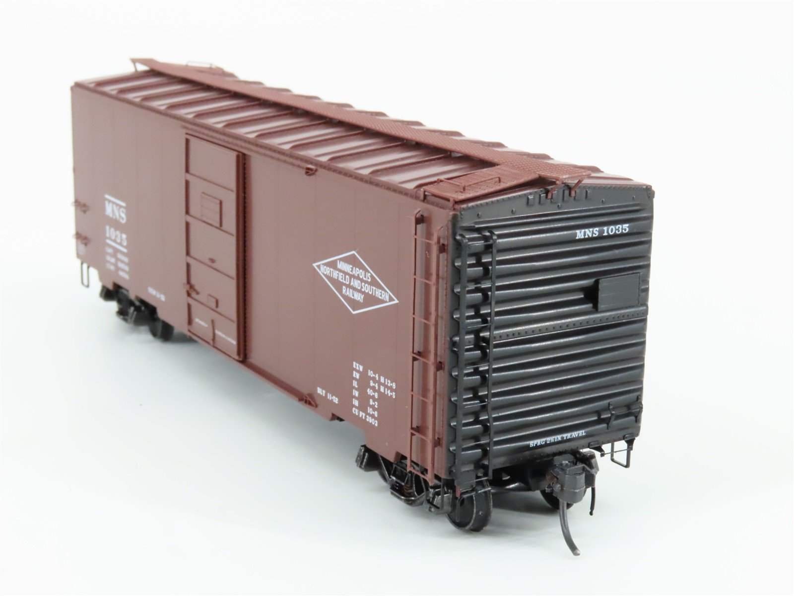 HO Scale Kadee 4021 MNS Minneapolis Northfield & Southern 40' Boxcar #1035