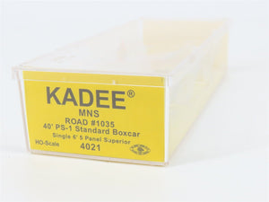 HO Scale Kadee 4021 MNS Minneapolis Northfield & Southern 40' Boxcar #1035