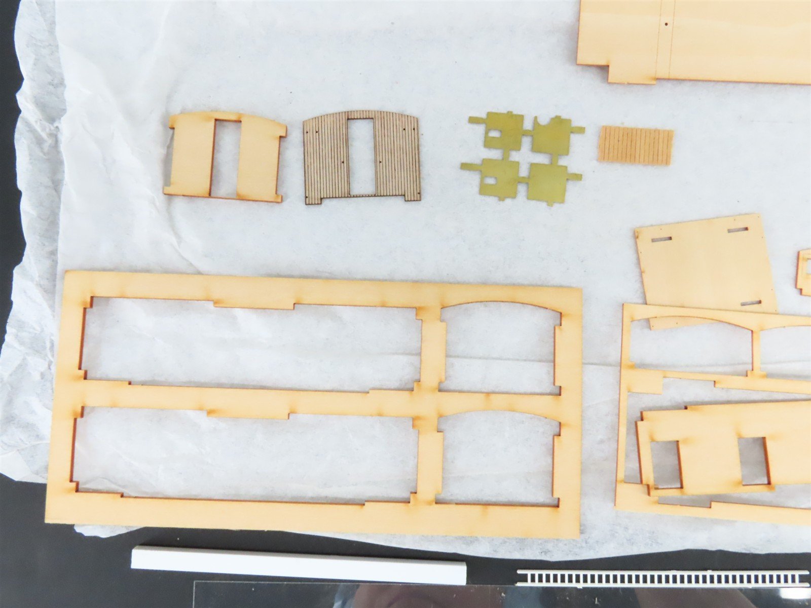 HO Scale Sparrows Point SP-19 DL&W Delaware Lackawanna Wood Caboose Kit