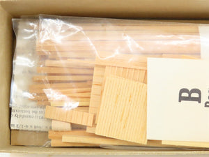 HO Scale Campbell 368 Shed Under Construction Building Kit
