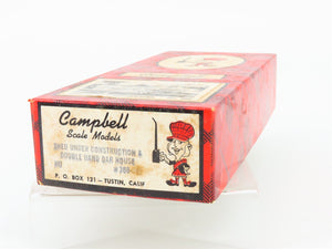 HO Scale Campbell 368 Shed Under Construction Building Kit