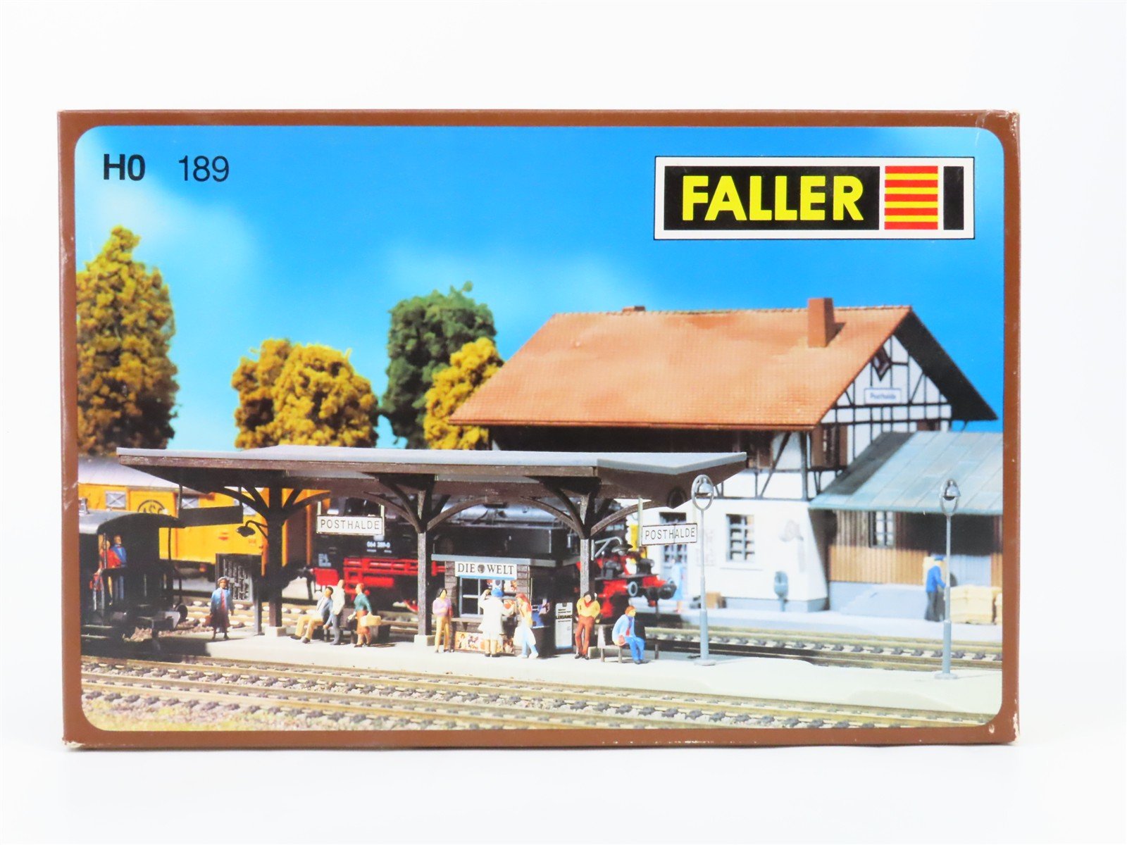 HO Scale Faller 189 Covered Platform Building Kit