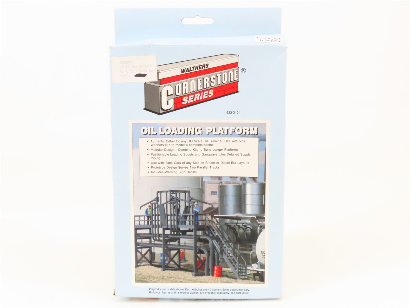 HO Scale Walthers 933-3104 Oil Loading Platform Kit