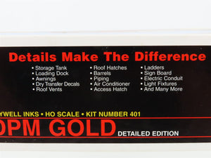 HO Scale DPM 401 Drywell Inks DPM Gold Building Kit